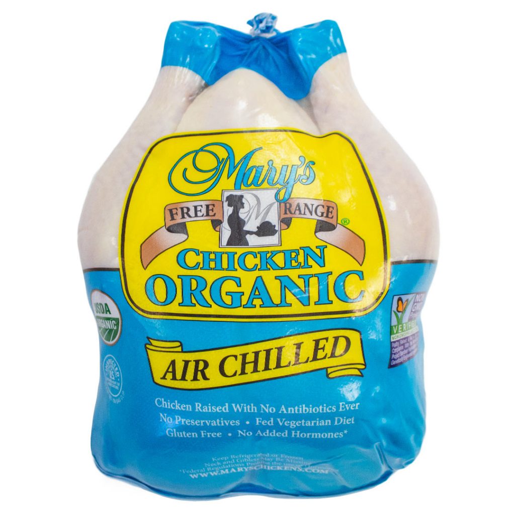 Organic Whole Chicken Thighs, 1 lb, Mary's Free Range